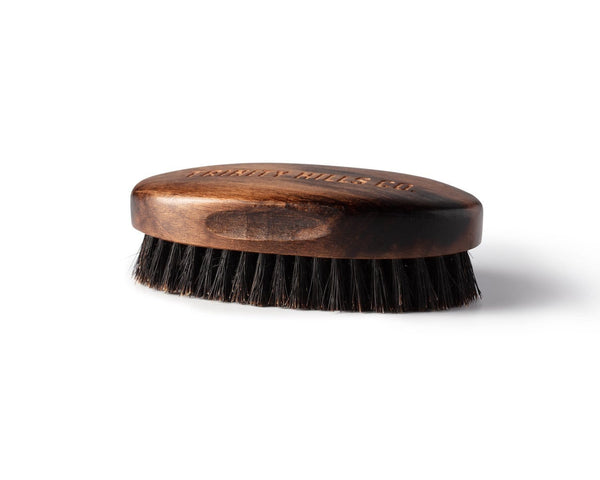 best wave brush for coarse hair - boars hair wave brush - mens natural products - trinity hills co