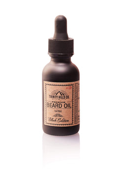 Premium Beard Growth Oil for black men - men's natural products - Trinity Hills Co 