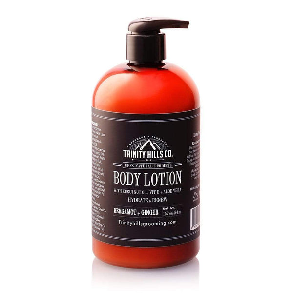 Men's body lotion - body butter for black men - unisex body butter - mens natural products - trinity hills co