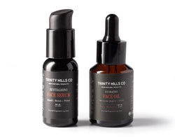2 Piece Hydration + Revitalzing kit - Mens anti-aging kit - mens natural products - trinity hills co